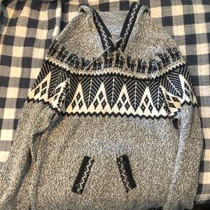 NEW Gray Peruvian Alpaca Hoodie